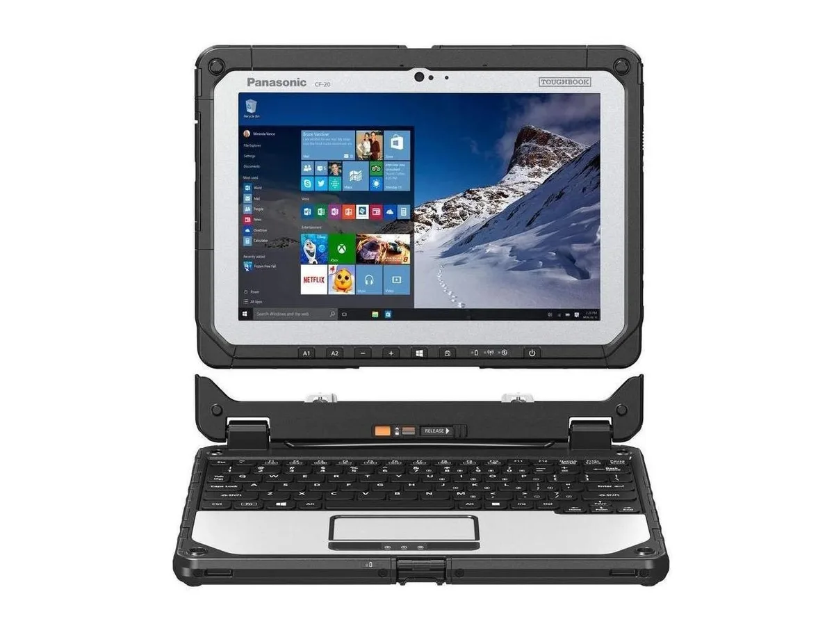 Panasonic Panasonic Toughbook CF-20 MK1 laptop 10.1" 1920x1200 Core m5-6Y57 8GB 256GB — product photo