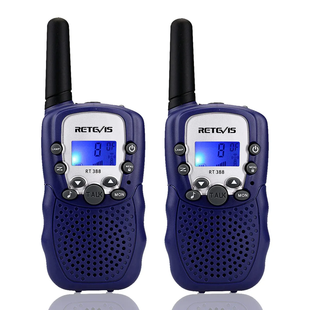 KEHIPI KEHIPI RT388 two-way radio 22CH Dark Blue 1 Pair — product photo