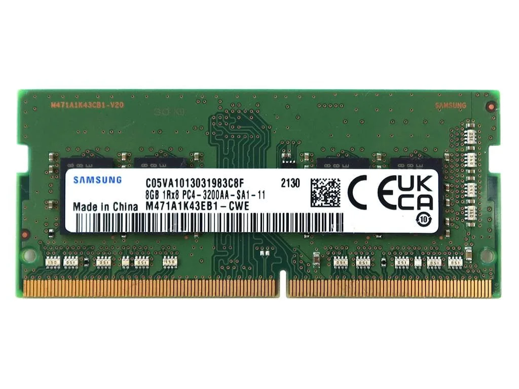 SAMSUNG SAMSUNG M471A1K43EB1 8GB DDR4 SO-DIMM 3200MHz accessory — product photo