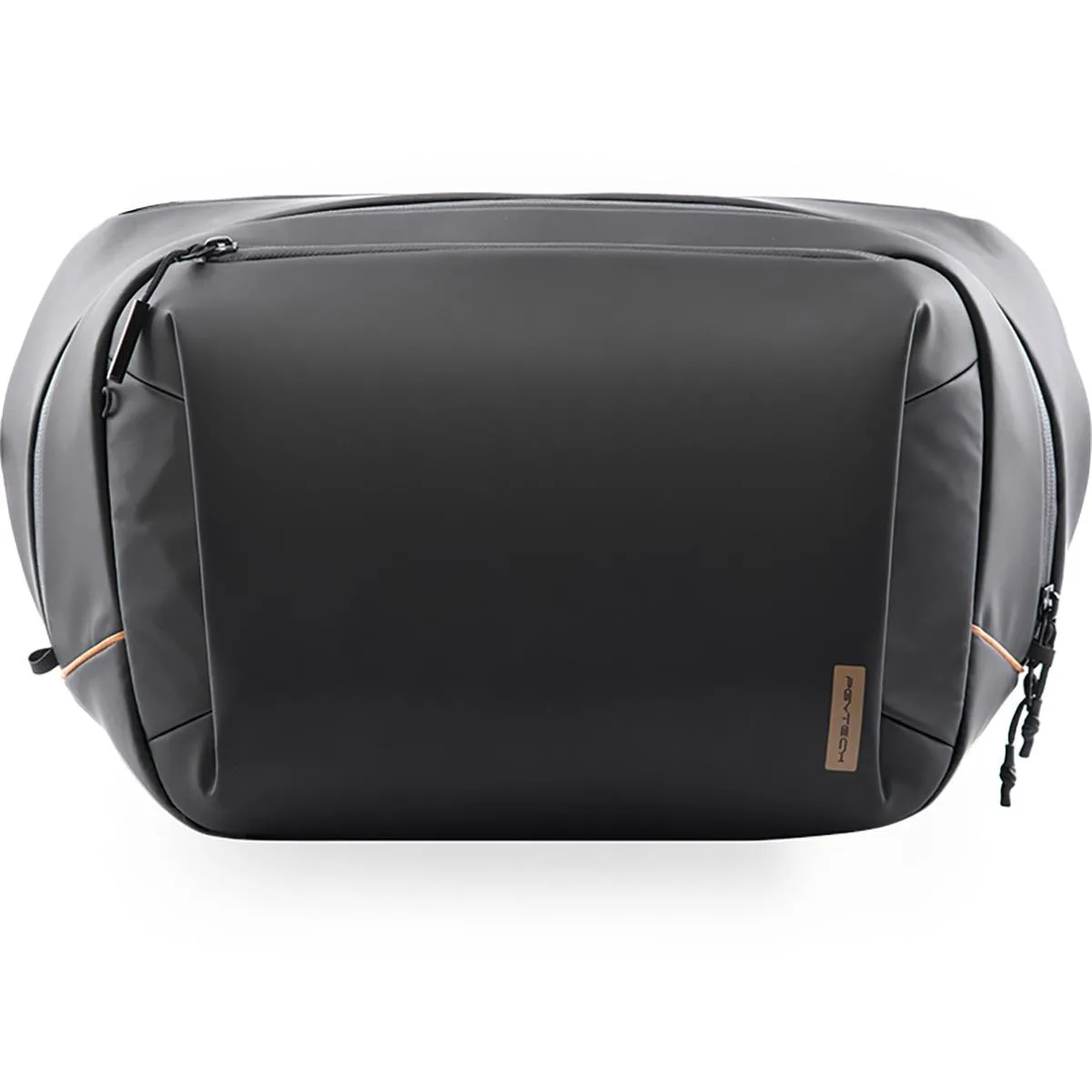 Obsidian sling bag with adjustable strap and side access opening