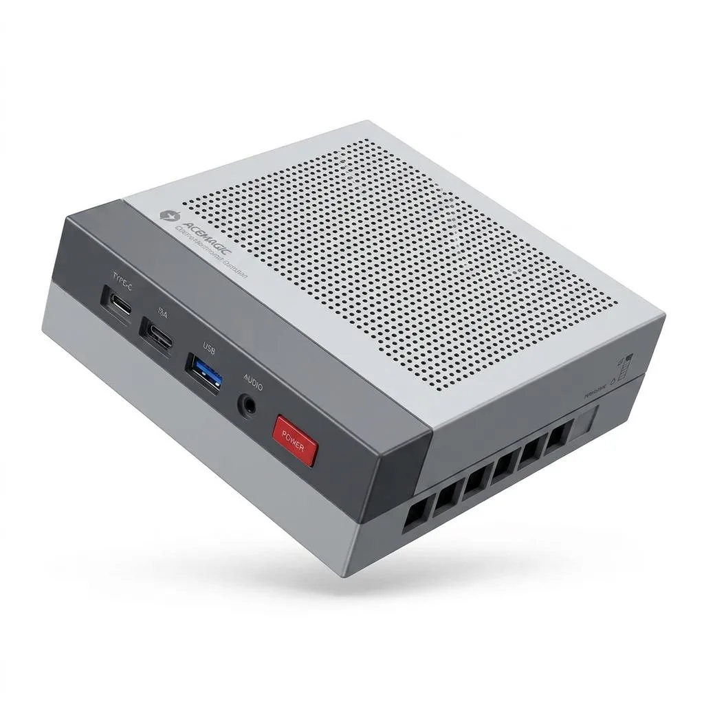 ACEMAGIC ACEMAGIC Retro X3 Mini PC AMD Ryzen 7 H255 16GB 512GB Gray — product photo