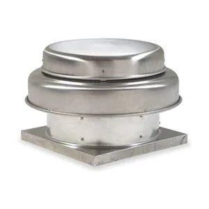 Dayton 12 inch roof supply fan aluminum housing four blades assembled