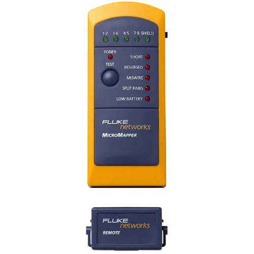 FLUKE networks FLUKE networks MT-8200-49A MicroMapper Network Tester — product photo