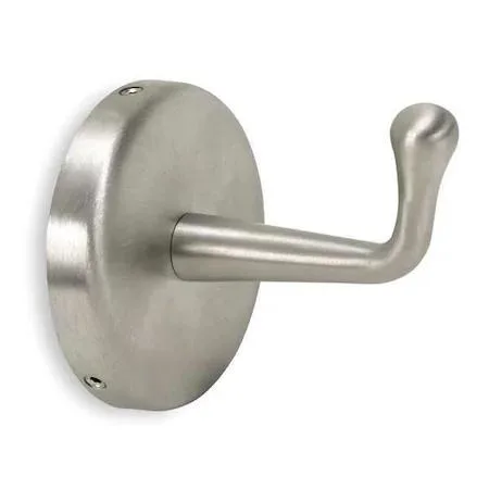 Value Brand Value Brand Bathroom Hook 1 Hook 3-1/4in D Satin Stainless Steel — product photo