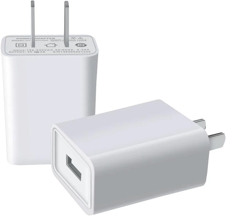 Choseal Choseal USB Wall Charger 5V 2A White 2pack — product photo