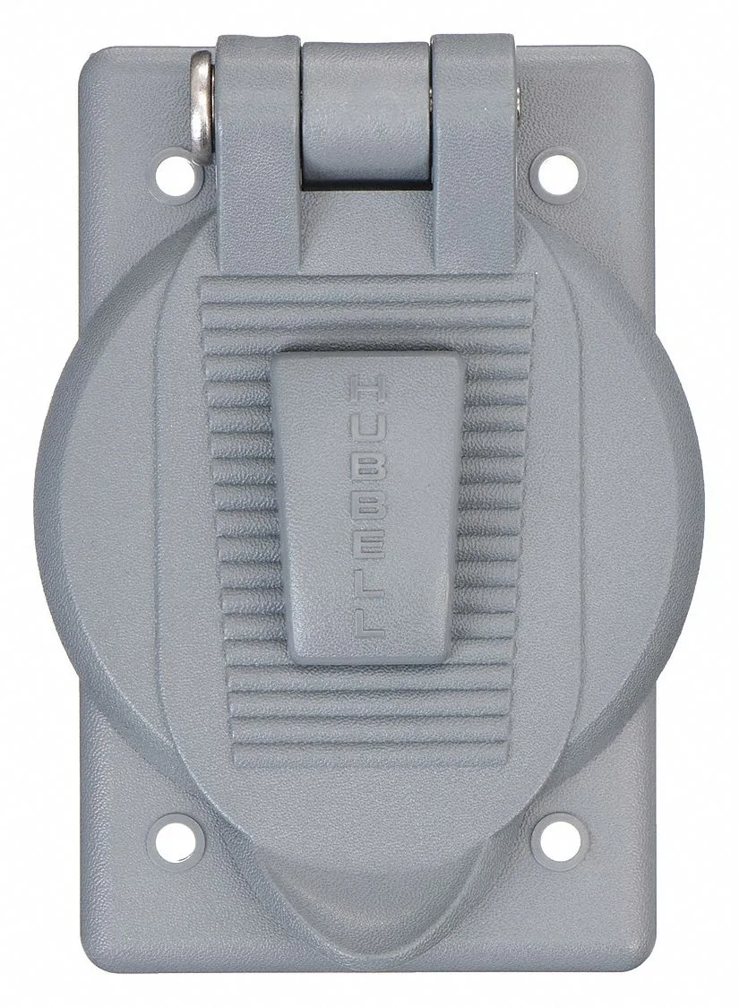 Hubbell Incorporated Hubbell HBL7425WOA Weatherproof Cover FS FD — product photo