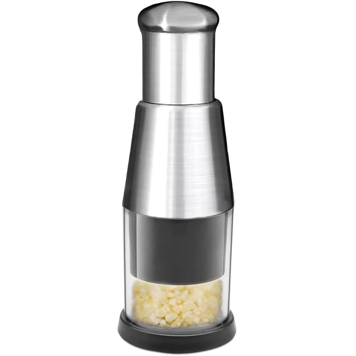 Aetomtins 001 Manual Chopper Food Processor Garlic Stainless Steel — product photo