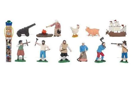 Safari Ltd. Safari Ltd. Jamestown Settlers TOOB action figure set — product photo