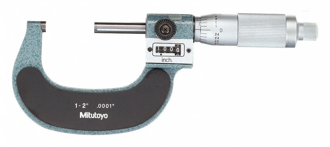 Mitutoyo Mitutoyo 193-212 Digital Micrometer 1 to 2" Friction Thimble — product photo