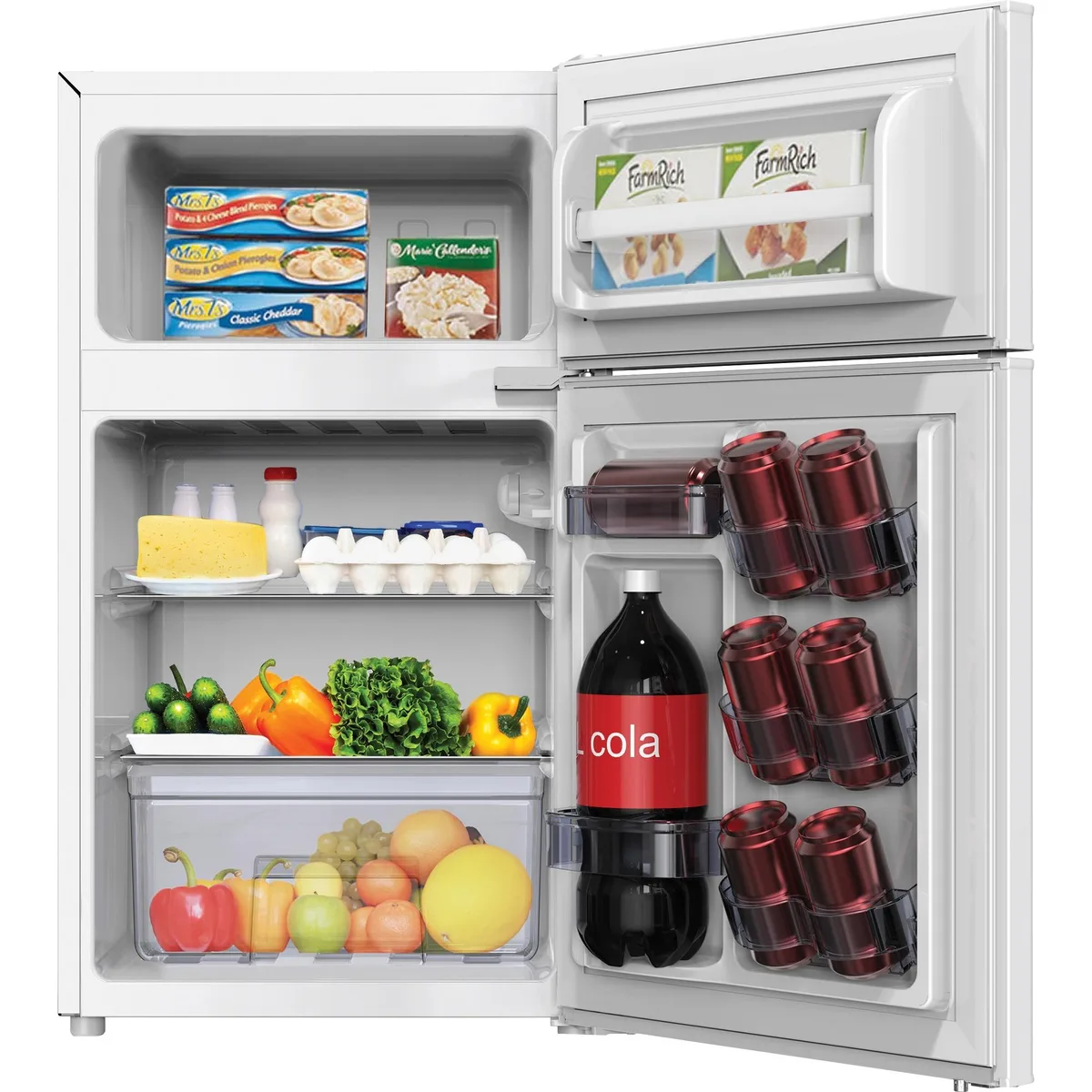 Avanti Products Avanti Products RA31B0W 3.1 cu ft two-door refrigerator — product photo