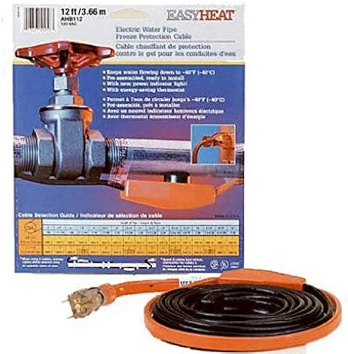 TAURKENAM TAURKENAM AHB-016 Pipe Heating Cable 6ft power adapter — product photo