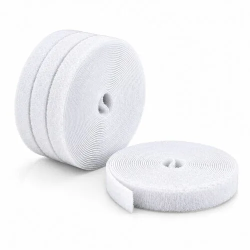 STARTECH STARTECH HKLP1505WH4PK 4-pack 15ft 0.5in white hook and loop cable management — product photo