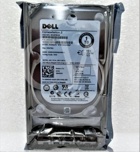DELL DELL ST91000640SS 1TB 7200RPM 2.5" SAS HDD accessory — product photo