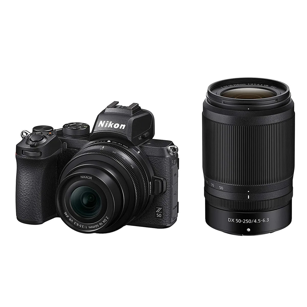 Nikon Inc Nikon Z 50 20.9MP 16-50mm 50-250mm Kit Black — product photo