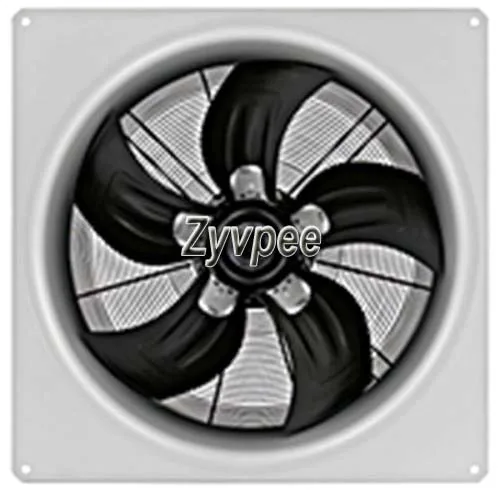 Zyvpee Zyvpee W4D500-GM03-01 M4D110-GF 3 Phase AC 400V 60Hz 1600rpm IP54 Class F 5 Blades AC axial blower — product photo