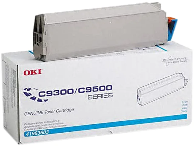 Oki Data Oki Data 41963603 cyan toner cartridge 15000 pages — product photo
