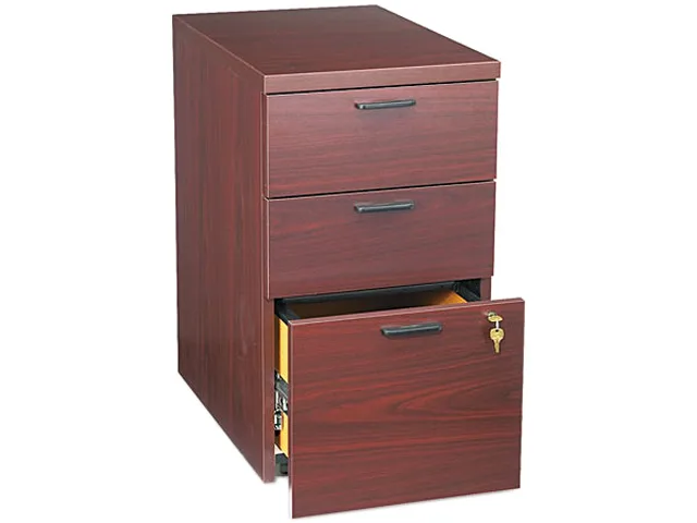 HON HON 105102NN 10500 Series Box / File Mobile Pedestal Mahogany office furniture — product photo