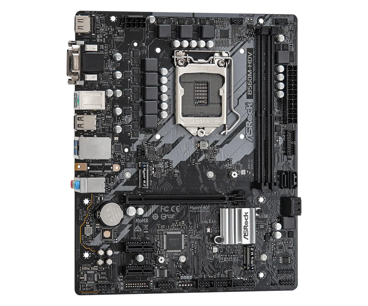 ASRock ASRock B560M-HDV LGA 1200 Intel motherboard — product photo