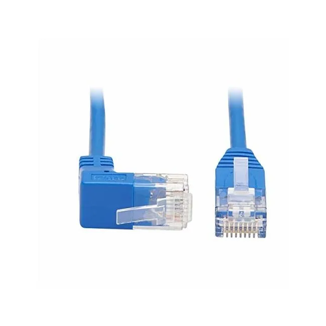 Tripp Lite Tripp Lite N204-S10-BL-UP 10 ft Cat6 Up-Angle Slim network ethernet cable — product photo