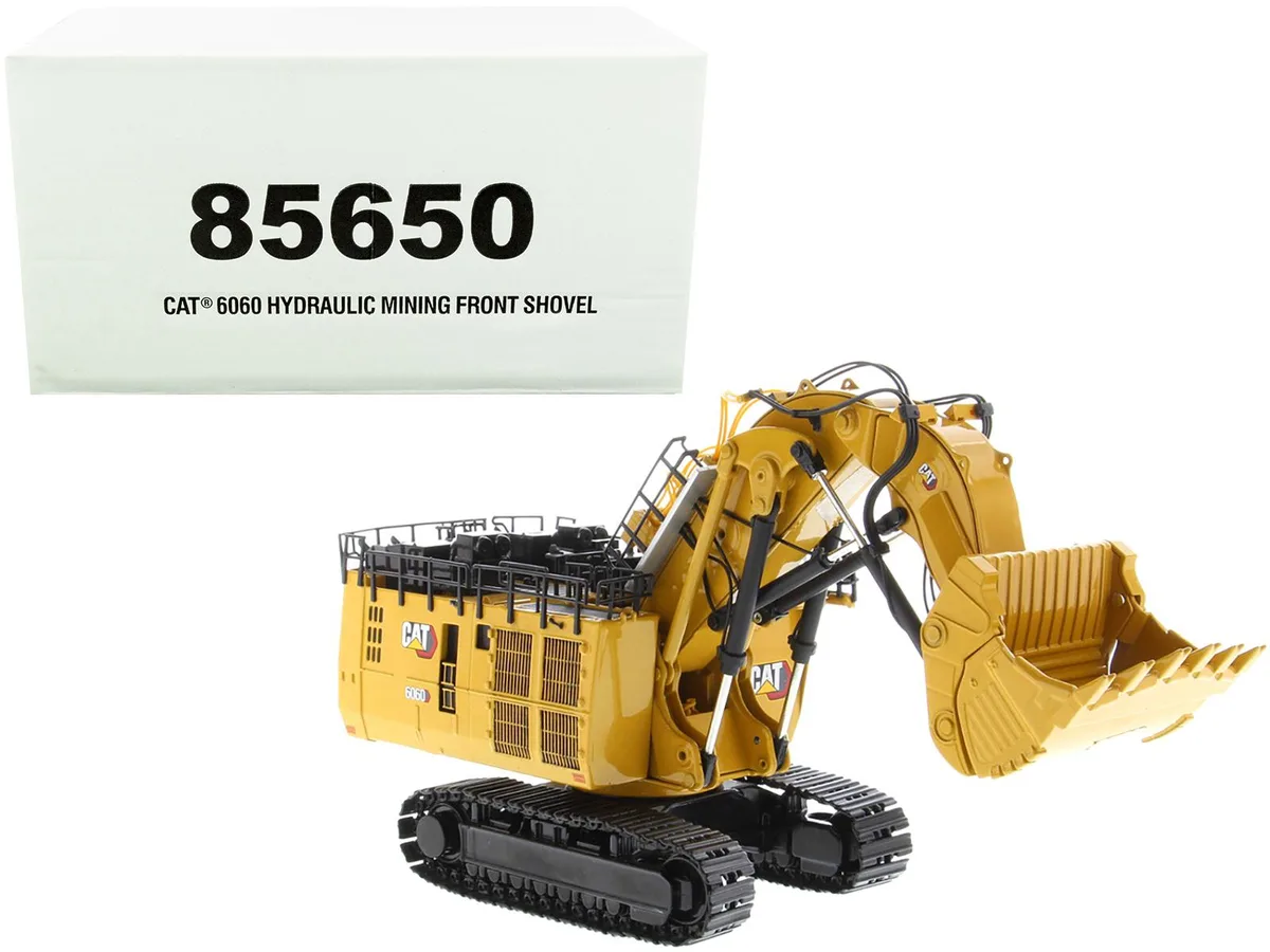DieCast Masters DieCast Masters CAT 6060 Hydraulic Mining Front Shovel High Line Series 1/87 HO scale hobby collectible — product photo