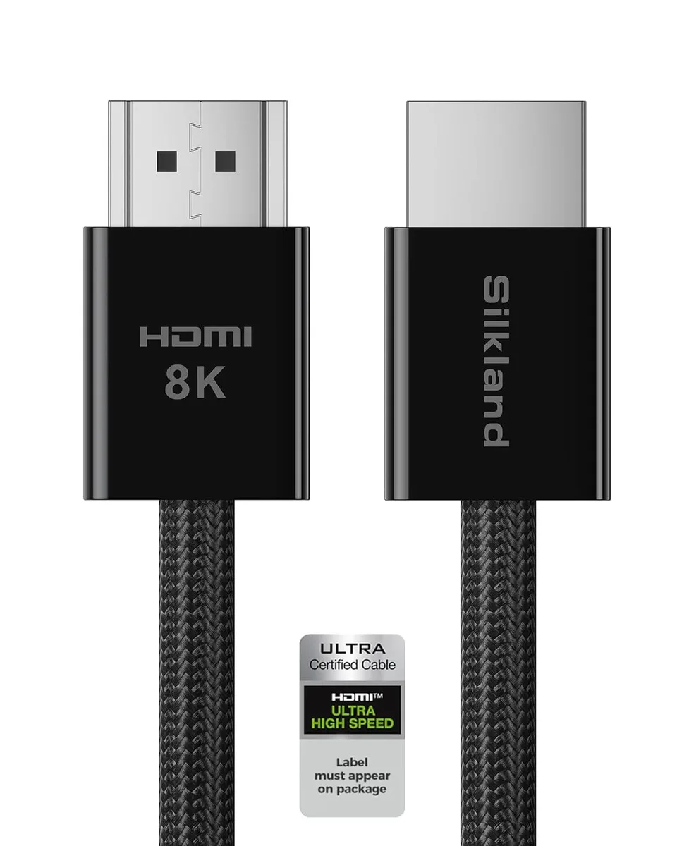 Keyence Keyence HDMI 2.1 Cable 5FT Braided audio video converter — product photo