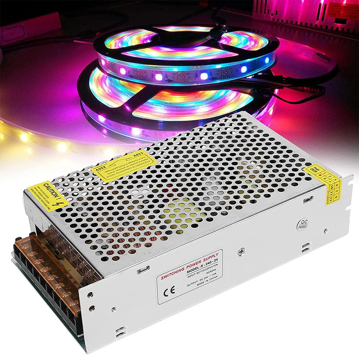 myVolts myVolts S-240-24 24V 10A 240W Power Supply — product photo