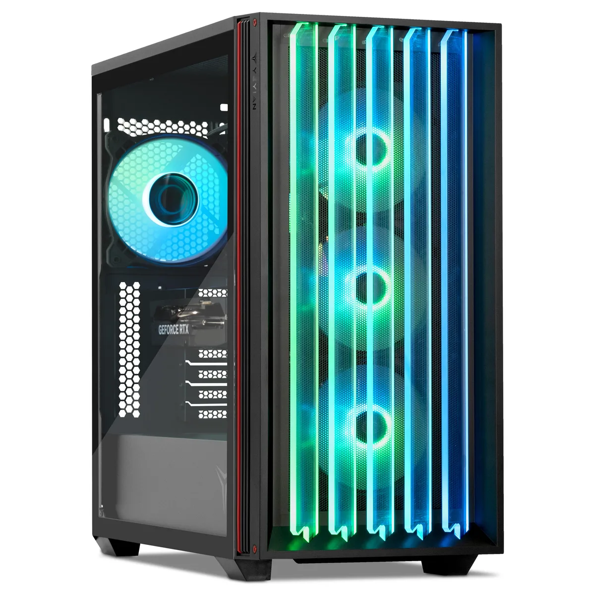 YEYIAN YEYIAN YPI-MS44F0B-5601B gaming PC Core i5-14400F RTX 5060 8GB GDDR7 16GB DDR5 1TB NVMe — product photo