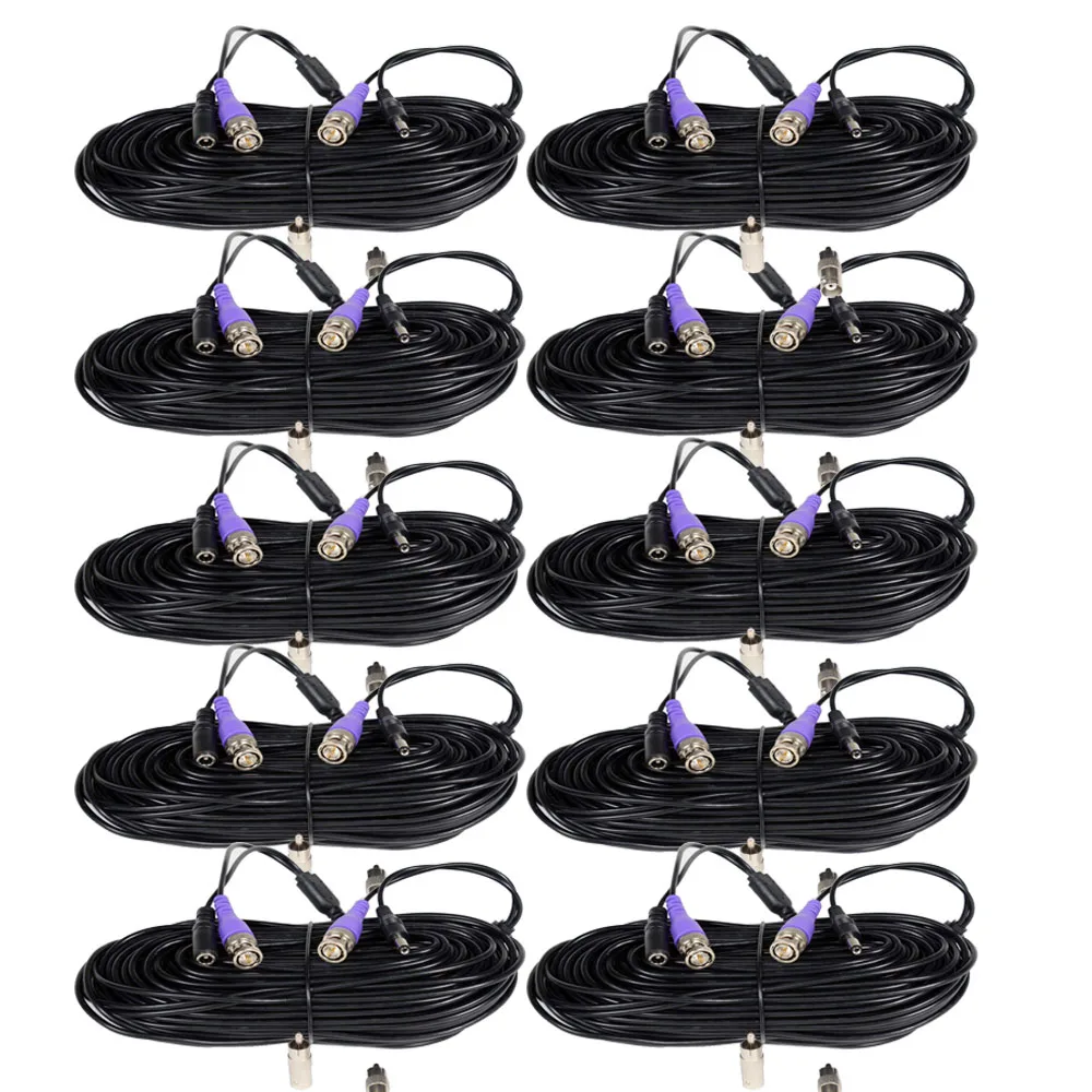 VideoSecu VideoSecu CBV10010 10x 100ft Video Power Cable surveillance accessory — product photo