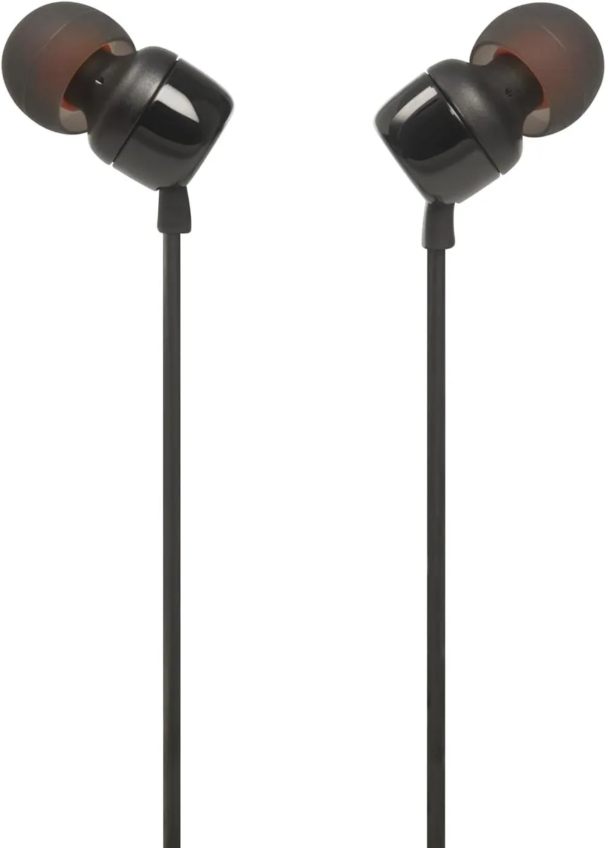 YINGHUA YINGHUA Tune 110 In-Ear Headphones with 1-Button Remote and Microphone (Black) — product photo