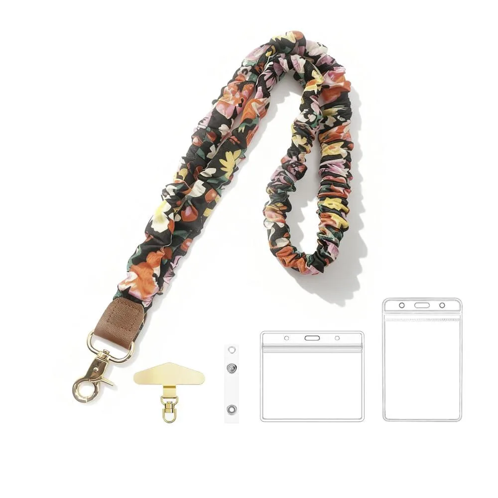 Wohoyee A021 Scrunchie Lanyard 18.5-27.5" neckwear — product photo