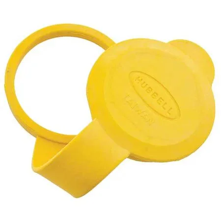 Hubbell Incorporated Hubbell Incorporated HBL60CM19 Closure Plug Yellow 5.100 3D945 video accessory — product photo