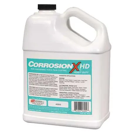 Corrosionx CorrosionX 96004 Corrosion Inhibitor Fluid 1 gal Jug Mineral Oil Base 200 Degrees — product photo