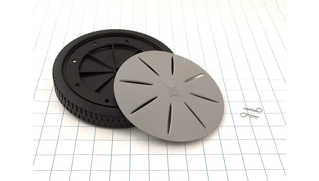weber Weber 63780 8in wheel black Silverette insert 14 B — product photo