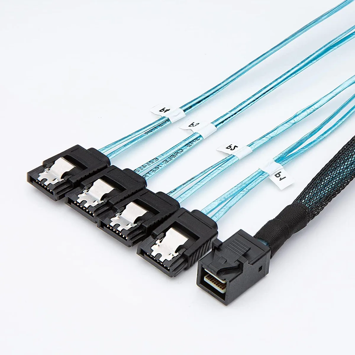 CableCreation CableCreation 1.6ft Mini SAS SFF-8643 to 4x SATA cable — product photo