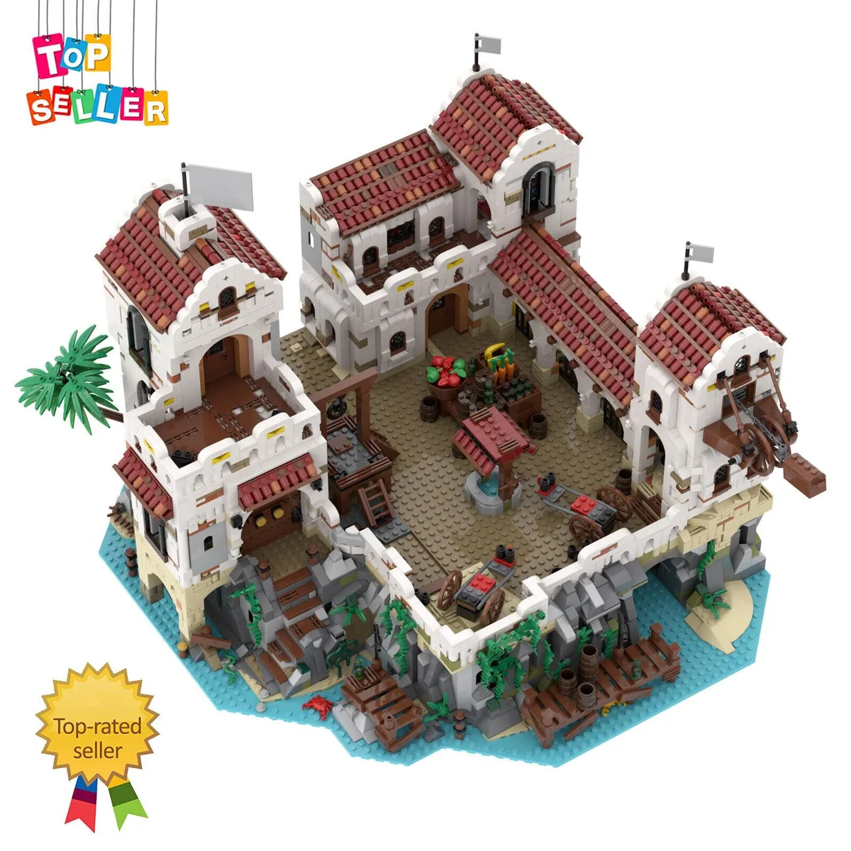 ZITIANYOUBUILD ZITIANYOUBUILD MOC-49155 Eldorado Fortress Building Set — product photo