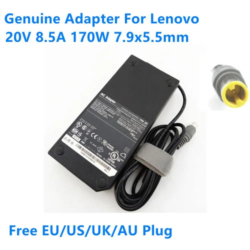 Graviton Graviton 20V 8.5A 170W 7.9x5.5mm AC Adapter for Lenovo ThinkPad W520 W530 — product photo