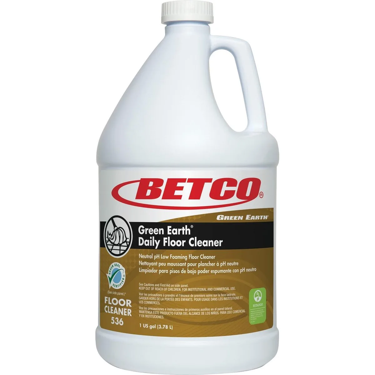 Betco Corporation Betco Corporation 5360400CT Green Earth Daily Floor Cleaner 4 / Carton — product photo