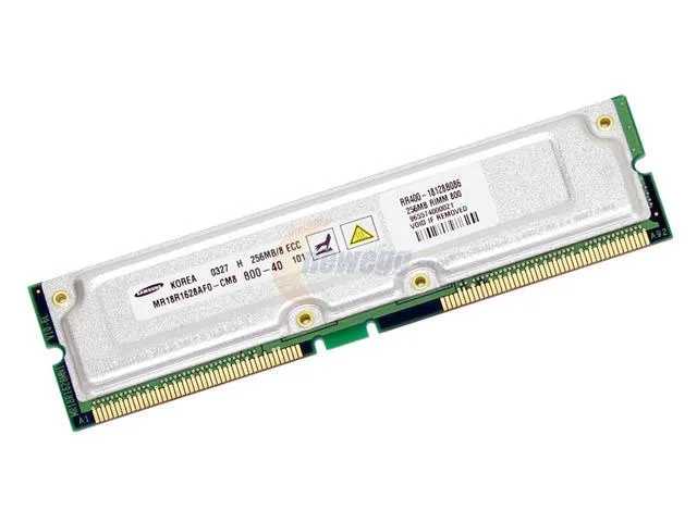 SAMSUNG SAMSUNG MR18R1628AF0-CM8 256MB 184-Pin DDR PC 800 ECC Unbuffered server RAM — product photo