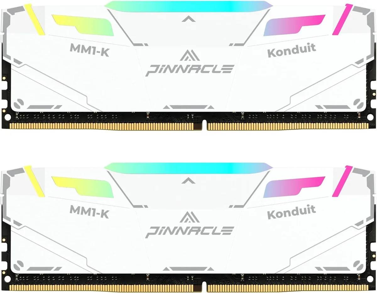 Timetec Timetec Pinnacle Konduit RGB 16GB (2x8GB) DDR4 3200MHz White — product photo