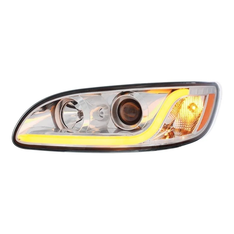 United Pacific Industries United Pacific Chrome Peterbilt 382/384/386/387 Projection Headlight Driver 31252 — product photo