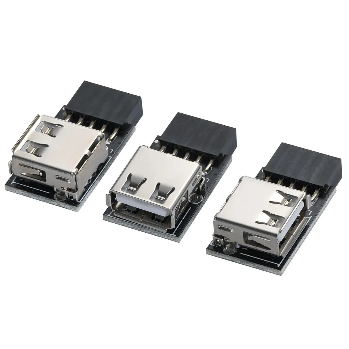 Vszerda Vszerda USB 2.0 9Pin/10Pin Front Panel Header to Type A Adapter 3 Pack — product photo