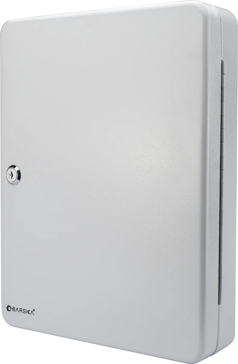 Gray steel key lock box with 160 hook positions