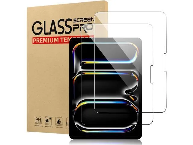 Manw Manw A2926 iPad accessory 2 pack tempered glass 13 inch 2024 — product photo