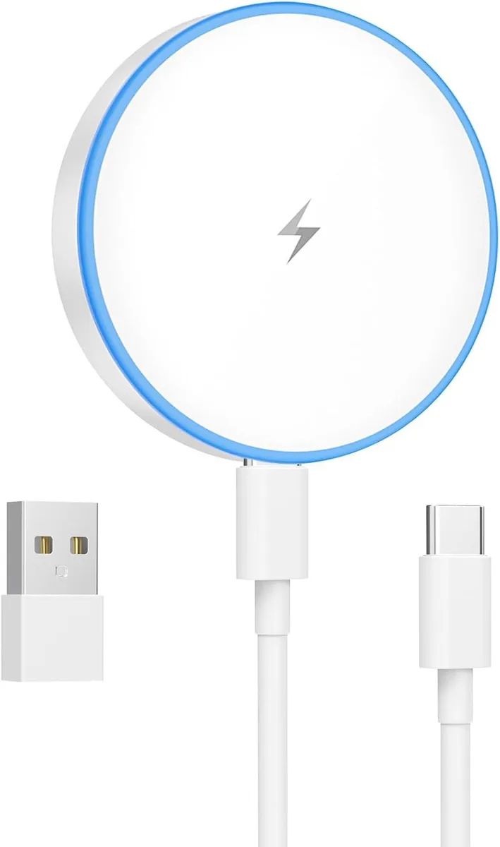 Luisport Luisport 15W MagSafe Wireless Charger Dual Ports — product photo
