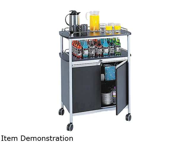 Safco Products Safco Products 8964BL Mobile Beverage Cart office furniture — product photo