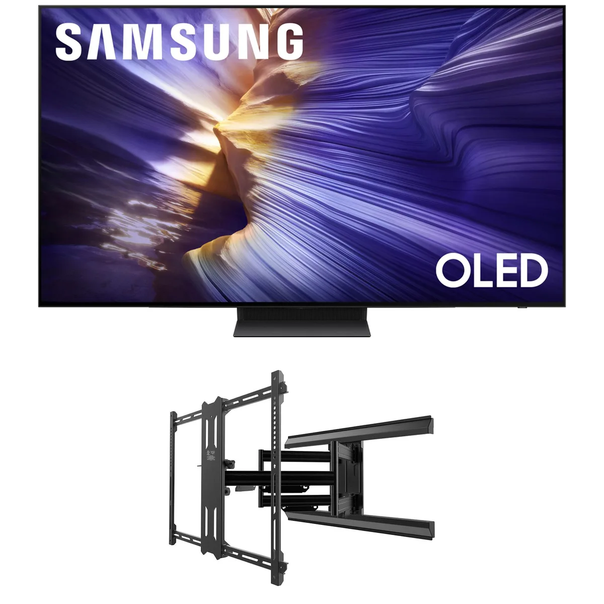 SAMSUNG Samsung QN77S90FAFXZA 77" 4K OLED Smart TV 120Hz Graphite Black — product photo