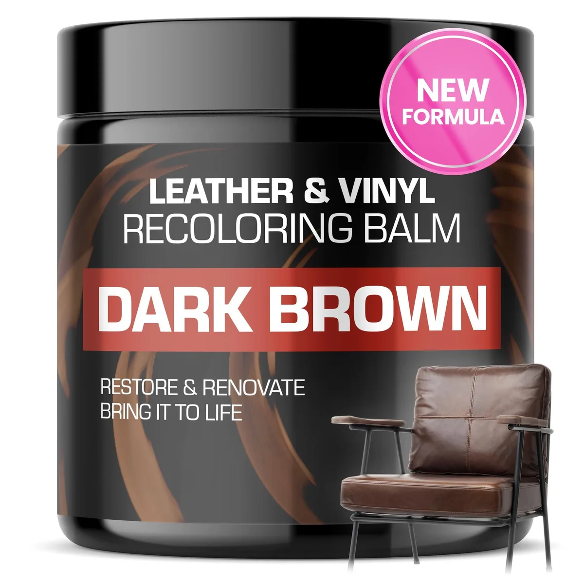  Metra 8K-C85W-RU0V Finishing Dark Brown 8.5 oz — product photo