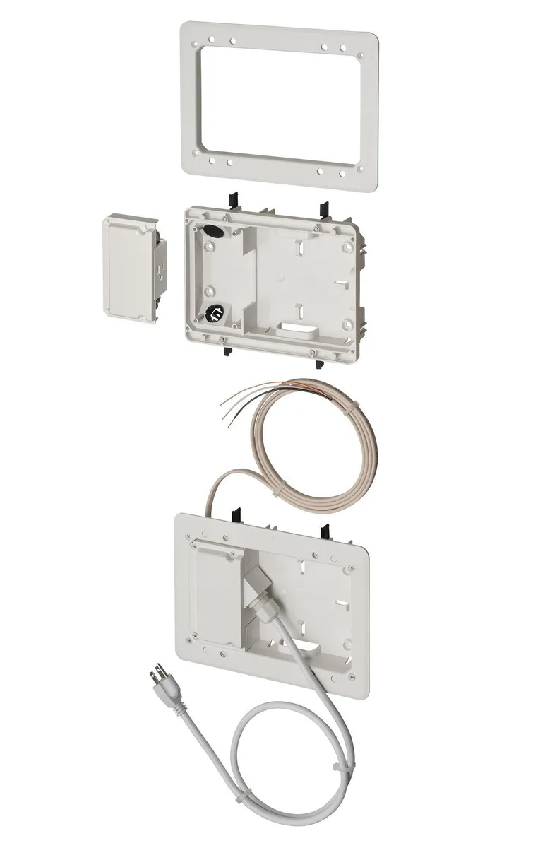 Arlington Industries Inc Arlington TVL2508K-1 Low Profile TV Bridge Kit 2 in 1 Accessory — product photo