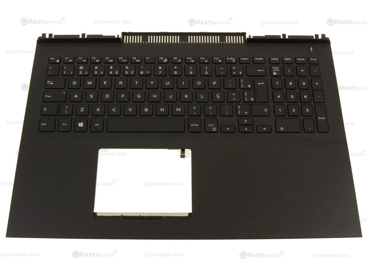 DELL DELL Inspiron 15 7567 7566 Palmrest Brazilian Backlit Keyboard XW8N9 — product photo