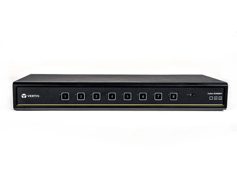 Liebert Liebert SC985DPH400 8-port dual-head KVM switch — product photo